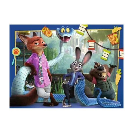 Ravensburger puslespill zootopia 2 100 xxl biter