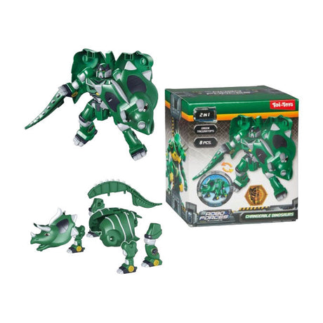 Toi-toys roboforces assembly robot dino