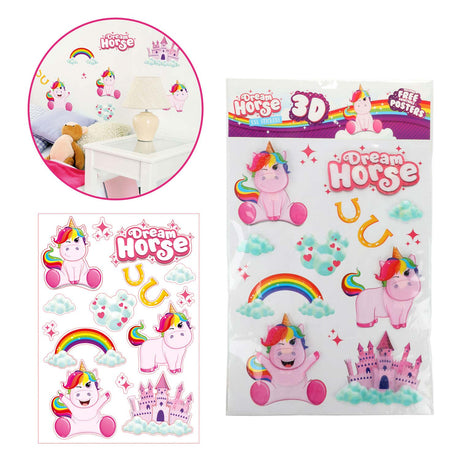 Toi-toys wall decoration stickers unicorn