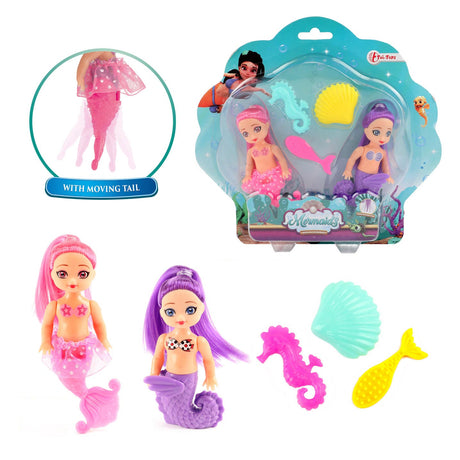 Toi-toys morské panny Bábika morská panna s príslušenstvom, 12 cm