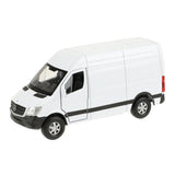 Welly mercedes-benz sprinter panelový autobus model auta - 1:34