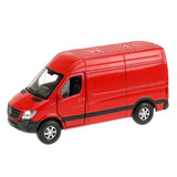 Welly mercedes-benz sprinter panelový autobus model auta - 1:34