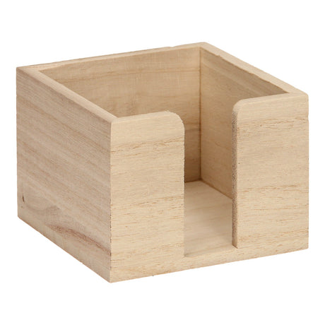 Playwood decorate your own wooden memo box