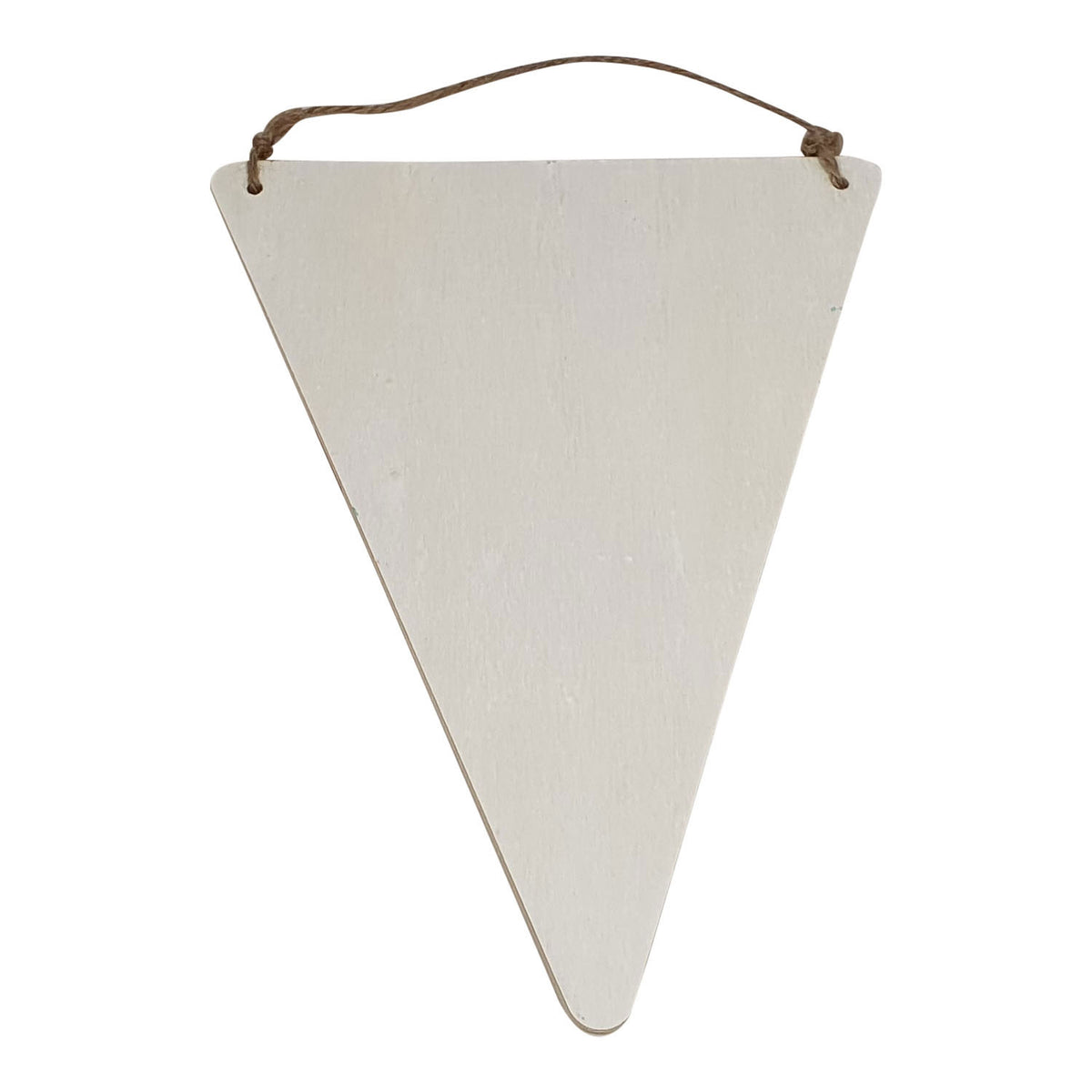 Playwood Holz Fändel Dräieck mat Hanger, 19,5x15cm