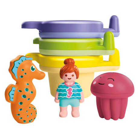 Playmobil junior aqua lebegő poharak vízi mókával - 71776