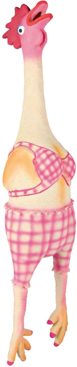 Trixie Galinha em latex poliéster polar em biquíni com som de animal 48 cm