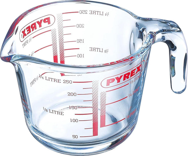 Pyrex measuring cup glass 250ml ã˜9cm