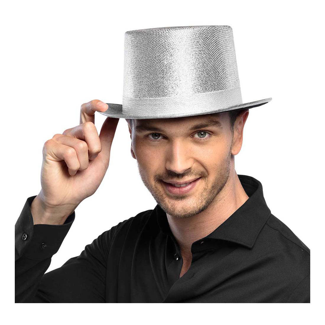 Boland hat glitz silver