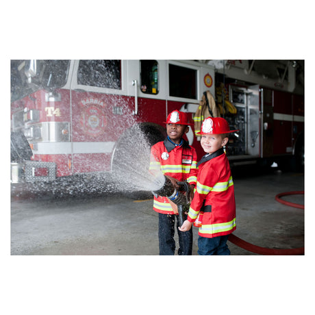 Great pretenders fire brigade costume set, 3-4 years