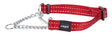 Rogz for dogs snake half-slip collar red