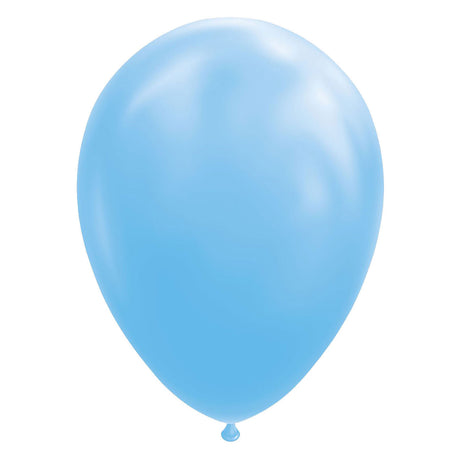 Globos balloons light blue 30cm, 10 pcs.