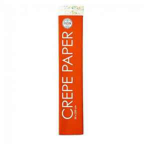 Globos crepe paper orange, 50x250cm