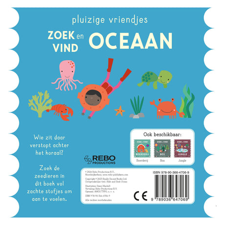 Rebo publishers search and find - ocean fluffy friends