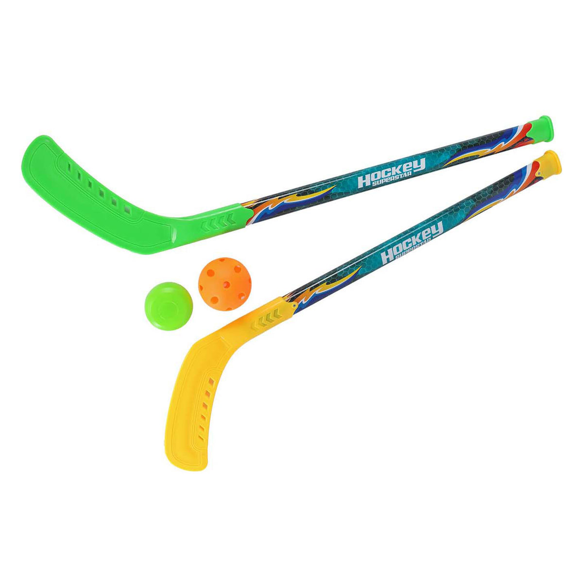 Van manen gametime hockey set toys with ball and puck 64cm for children.
