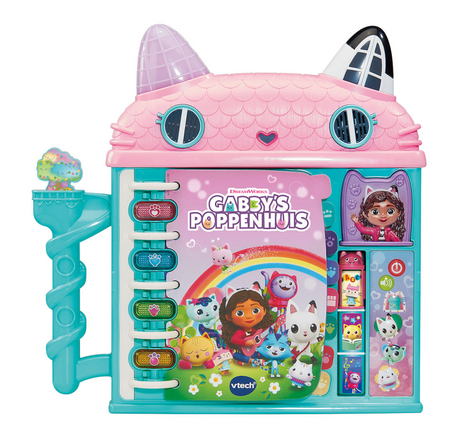 Vtech - gabby's dollhouse dollhouse book