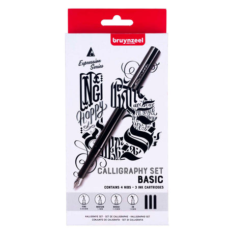 Bruynzeel kalligrafi set 8 delar