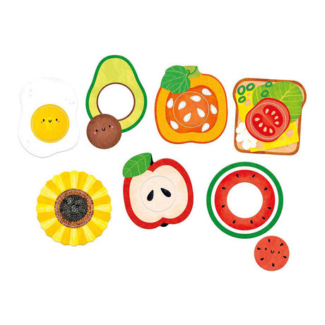 Panda banana - meu primeiro quebra-cabeça de comida