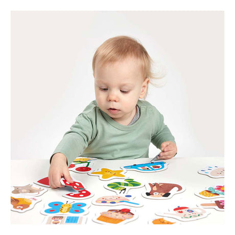 Banana panda puzzle toys - my first puzzles happy doubles 19pcs.