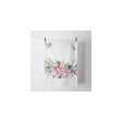 Ambiente tea towel pink poinsettia