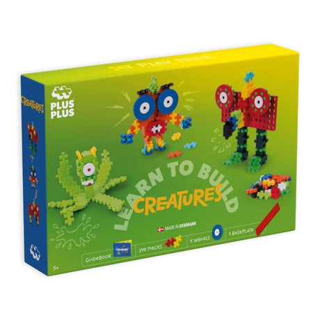 Brand unit plus plus learn to build monsters 240 pieces