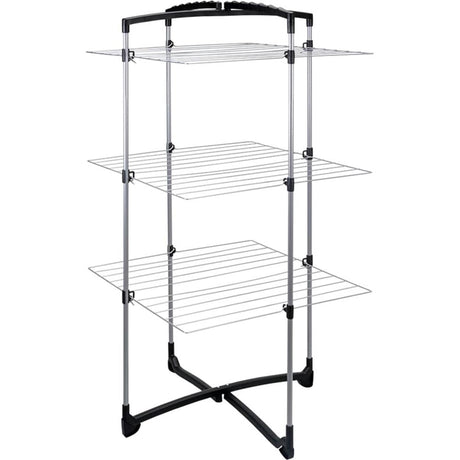 Metaltex tomado - drying tower fortino 3 - 25 meters drying length - also for clothes hangers - can be used half-opened