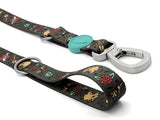 Morso dog leash adjustable recycled ink tank green
