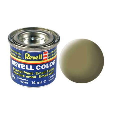 Revell - modelbouwverf nr 42 olijfgeel mat