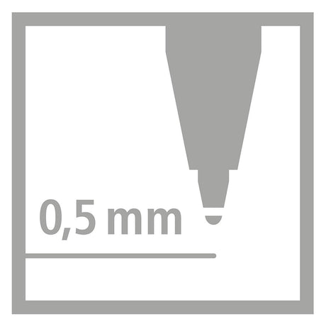 Stabilo easyoriginal - pen refill - medium 0.5 mm - box of 20 pieces