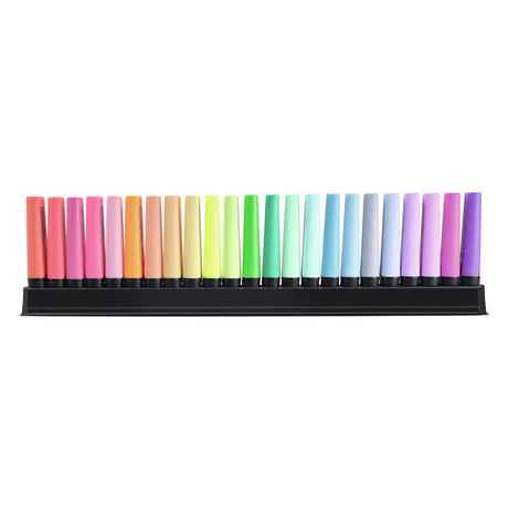 Stabilo boss original highlighter desk set - arty 23 pieces - 9 standard + 14 pastel colors