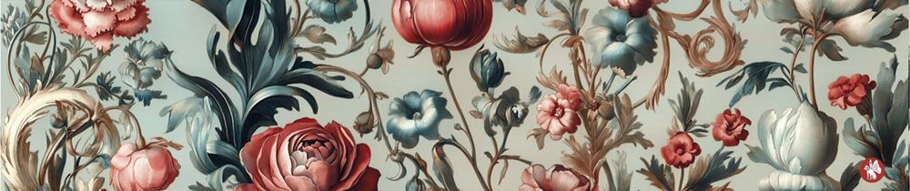 Rondo muziekje: flowers 03. (candle in t | 2 stuks
