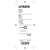 Mack 1017778 - csavarszem horganyzott acél 3 db 5,0 x 50 mm | 10 darab