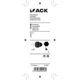 Mack 1019864 - hatlapfejű anya rozsdamentes a2 5db m5 | 10 darab
