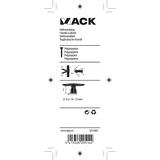 Mack 1017895 - üreges fali dugó nylon 4 db tc | 5 darab