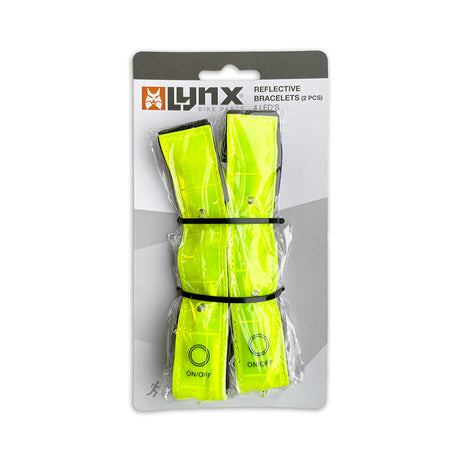 Lynx reflective bracelet 4 LEDs (2x)