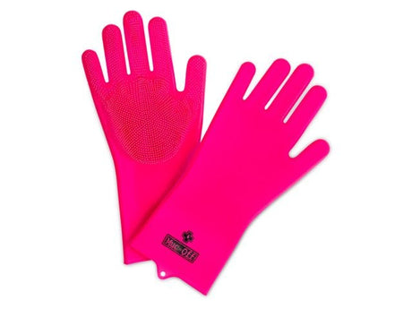Muc-off Scrubbing Handschuesch rosa