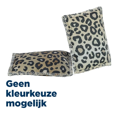 Trixie play cushion leo leopard print with valerian assorted