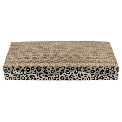 Trixie skrapebrett leo papp leopardprint med kattemynte