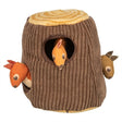 Trixie tree stump with squirrel