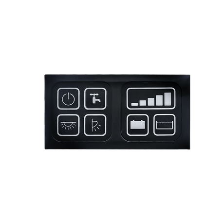 Pdu kit pre-wired power distributor with water level sensor wiring harness and control panel