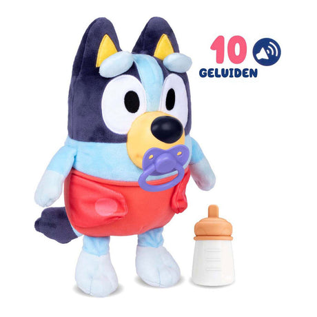 Interaktívna plyšová hračka Spectron baby bluey na maznanie a starostlivosť