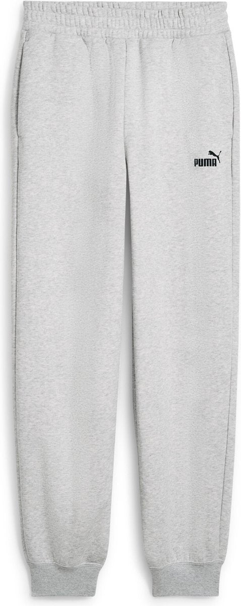 Puma ess small no. 1 logo komfort joggebukse med høy midje fl cl joggebukse for kvinner - lys grå lyng
