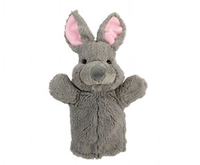 Hand puppet rabbit. 25 cm