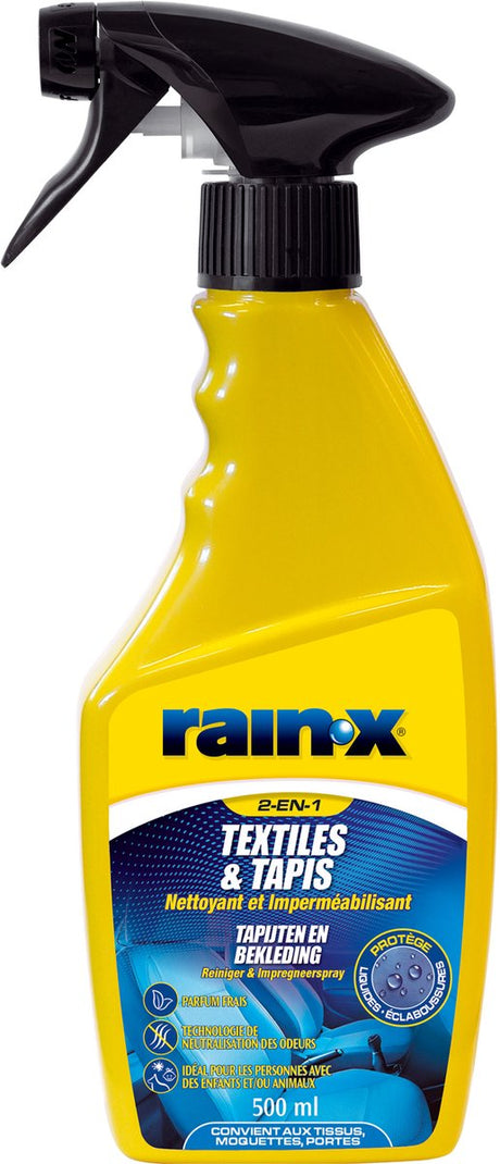 Rain-x cleaner protector - за килими и тапицерии - почистващ препарат 2 в 1 - 500 мл