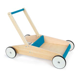 Small foot - wooden walker petrol blue