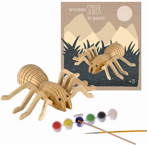 Wooden spider for painting. 15x17x3 cm. 3+