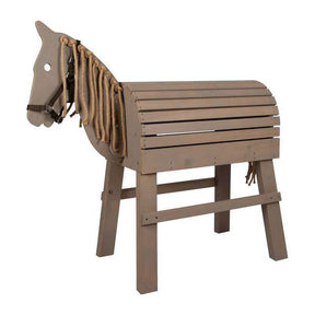 Small foot - wooden horse gray
