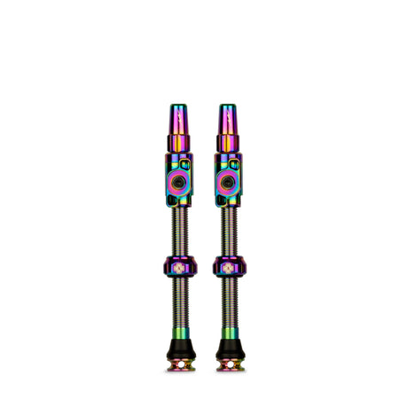 Muc-off tubeless valve big bore lite xlarge iridescent French Presta valve 60mm