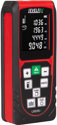 Levelfix lxd35g atstumo matuoklis iki 35m su žalia spinduliu