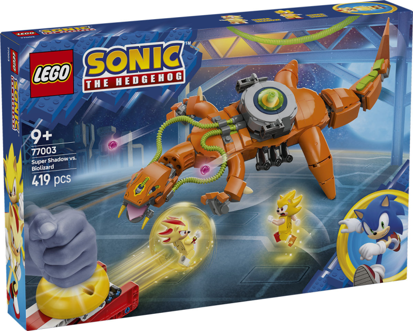 Lego Sonic the Hedgehog 77003 Super Shadow vs. biolizard