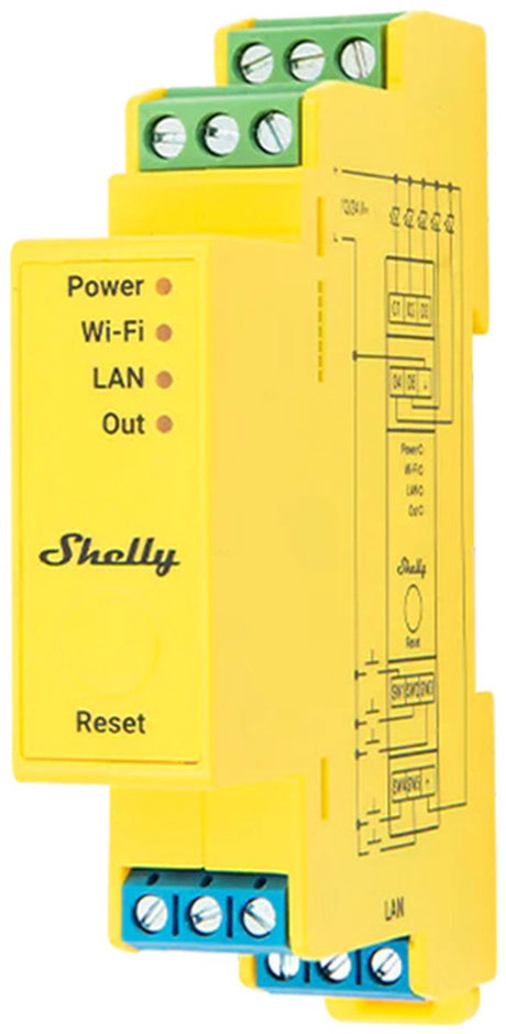 Shelly 5kanálový wi-fi rgbww pro ovladač osvětlení pro smart